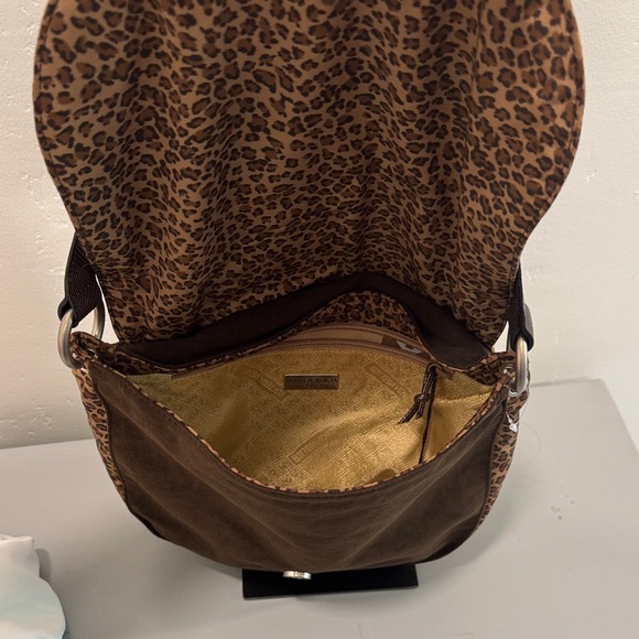 Bottega Veneta Brown Leopard Shoulder Bag - Picture 5 of 7